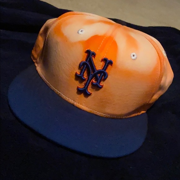 custom mets hat